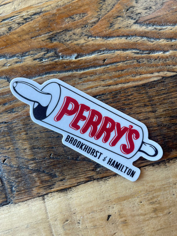 Perry's Rolling Pin Sticker (2.5")