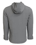 Embroidered Travis Mathew Grey Hooded  Every Amenity Hooded Jacket