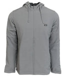Embroidered Travis Mathew Grey Hooded  Every Amenity Hooded Jacket
