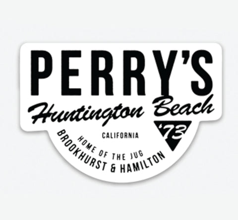 Perry's Vintage Design Sticker