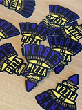 Purple & Gold Slice Logo Sticker